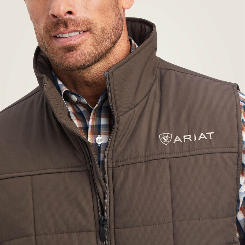 ARIAT CRIUS BANYAN BARK INSULATED VEST