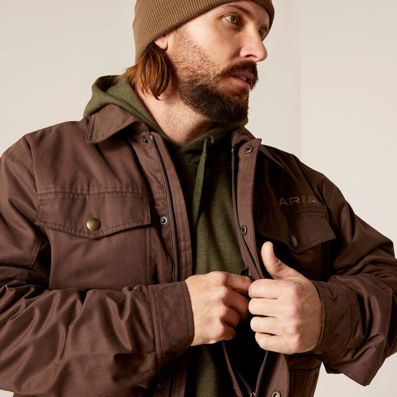 ARIAT BRACKEN GRIZZLY 2.0 CANVAS CONCEALED CARRY JACKET