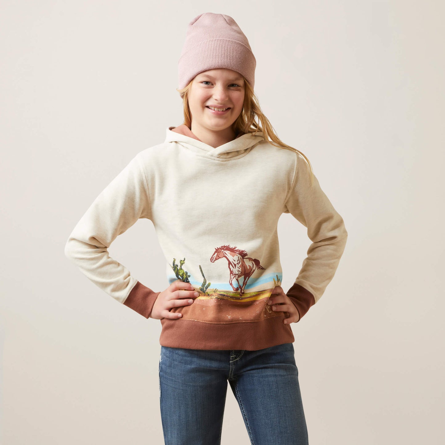 Ariat Girls Wild Horse Sweatshirt