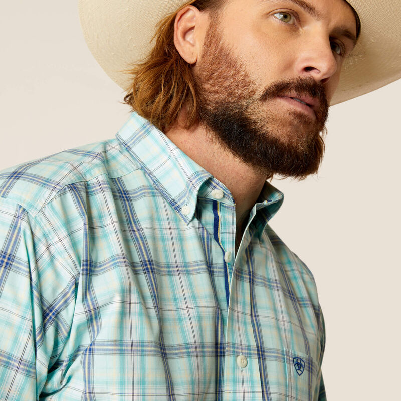 ARIAT BLUE TINT PRO SERIES PETE CLASSIC FIT SHIRT