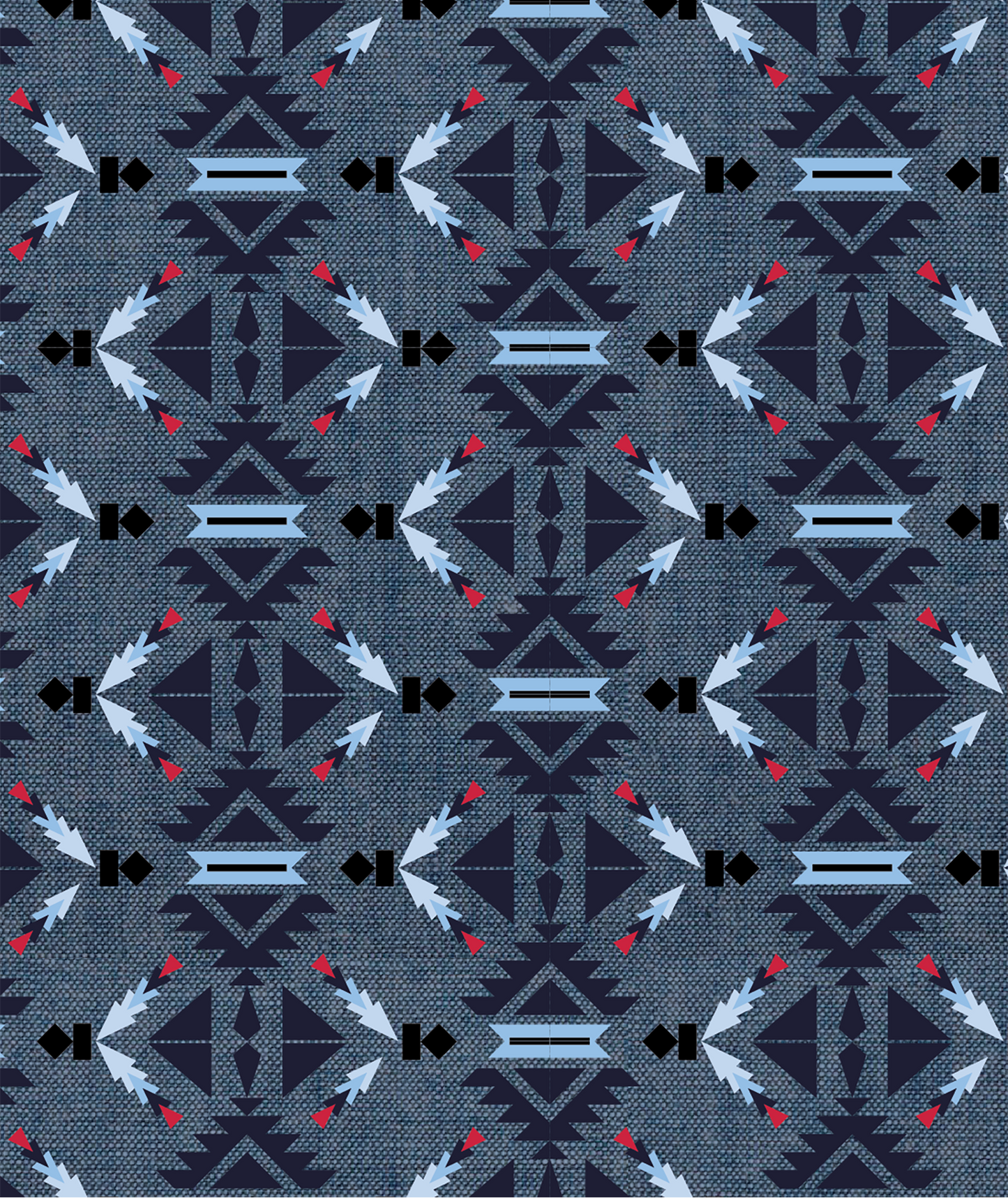 ARIAT ROCHARD CHAMBRAY BLUE CLASSIC FIT SHIRT