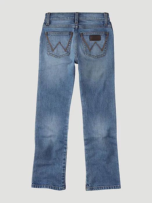 WRANGLER RETRO BOY'S ROUGHHOUSE SLIM STRAIGHT JEAN