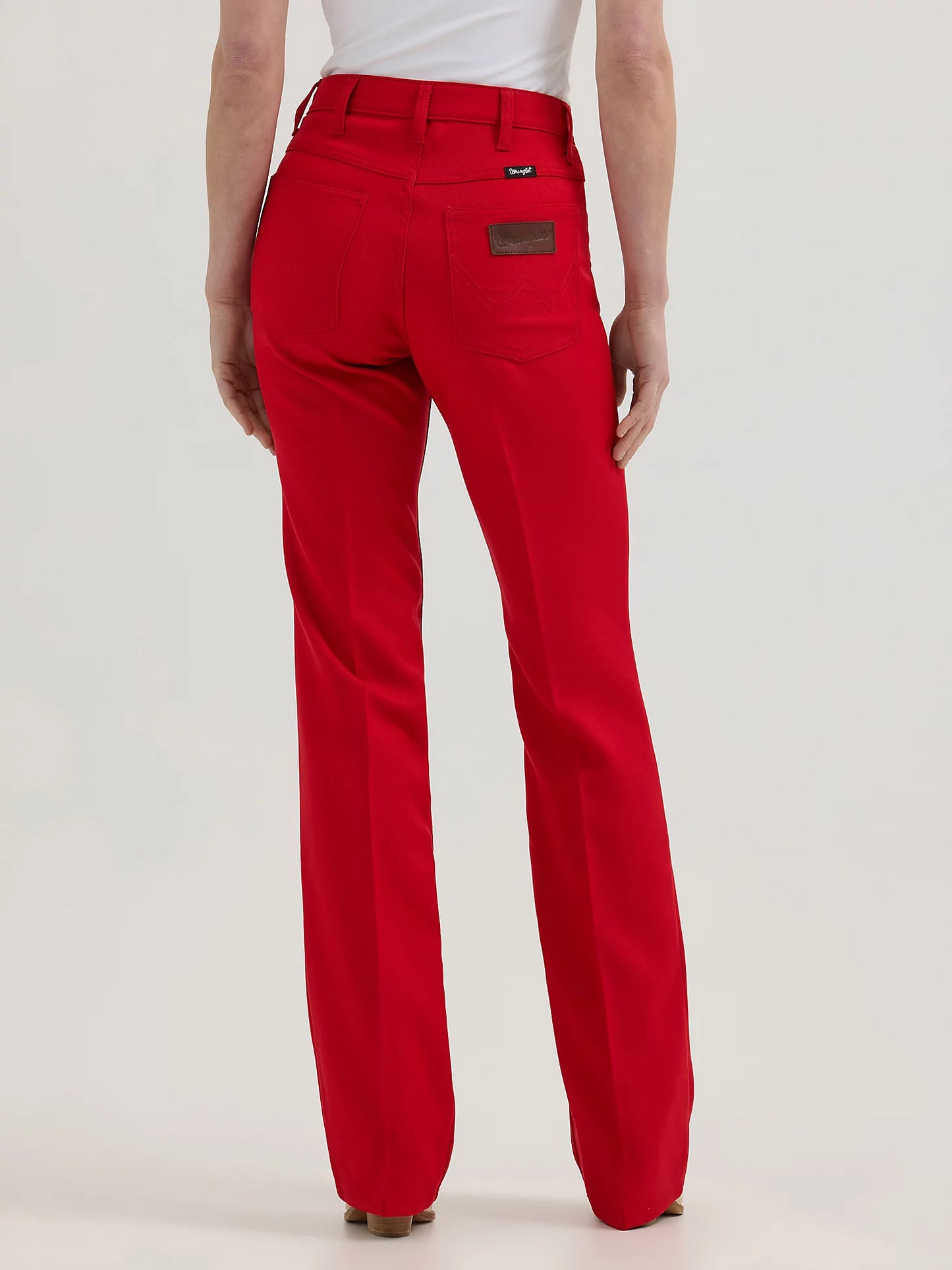 Wrangler Wrancher Joy Red High Rise Pant