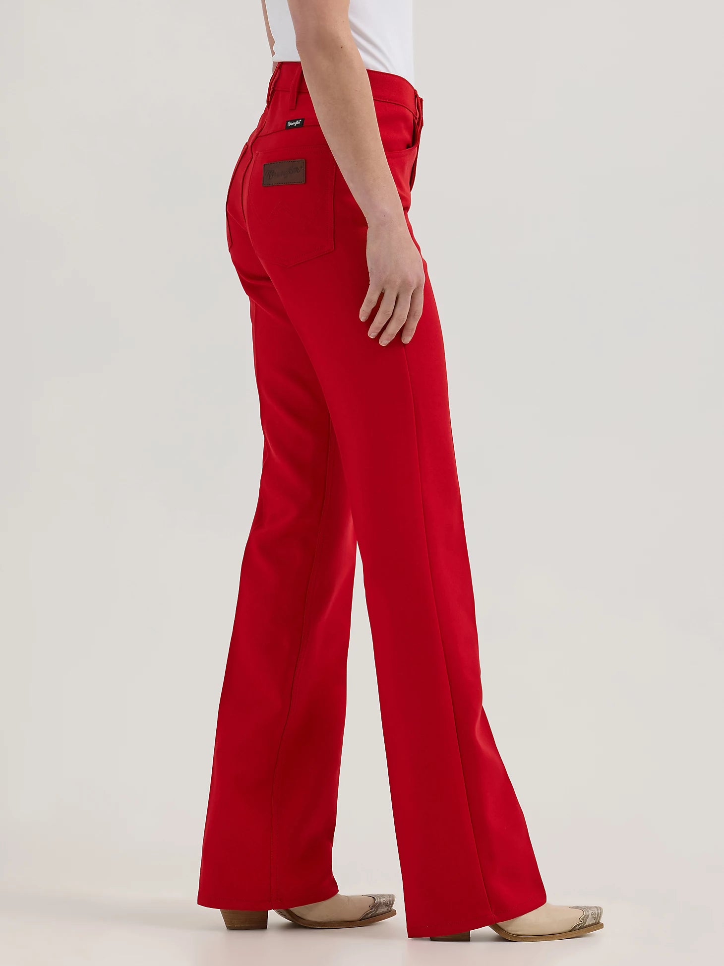 Wrangler Wrancher Joy Red High Rise Pant – Corral Western Wear Wrangler Wrancher Joy Red High Rise Pant – Corral Western Wear