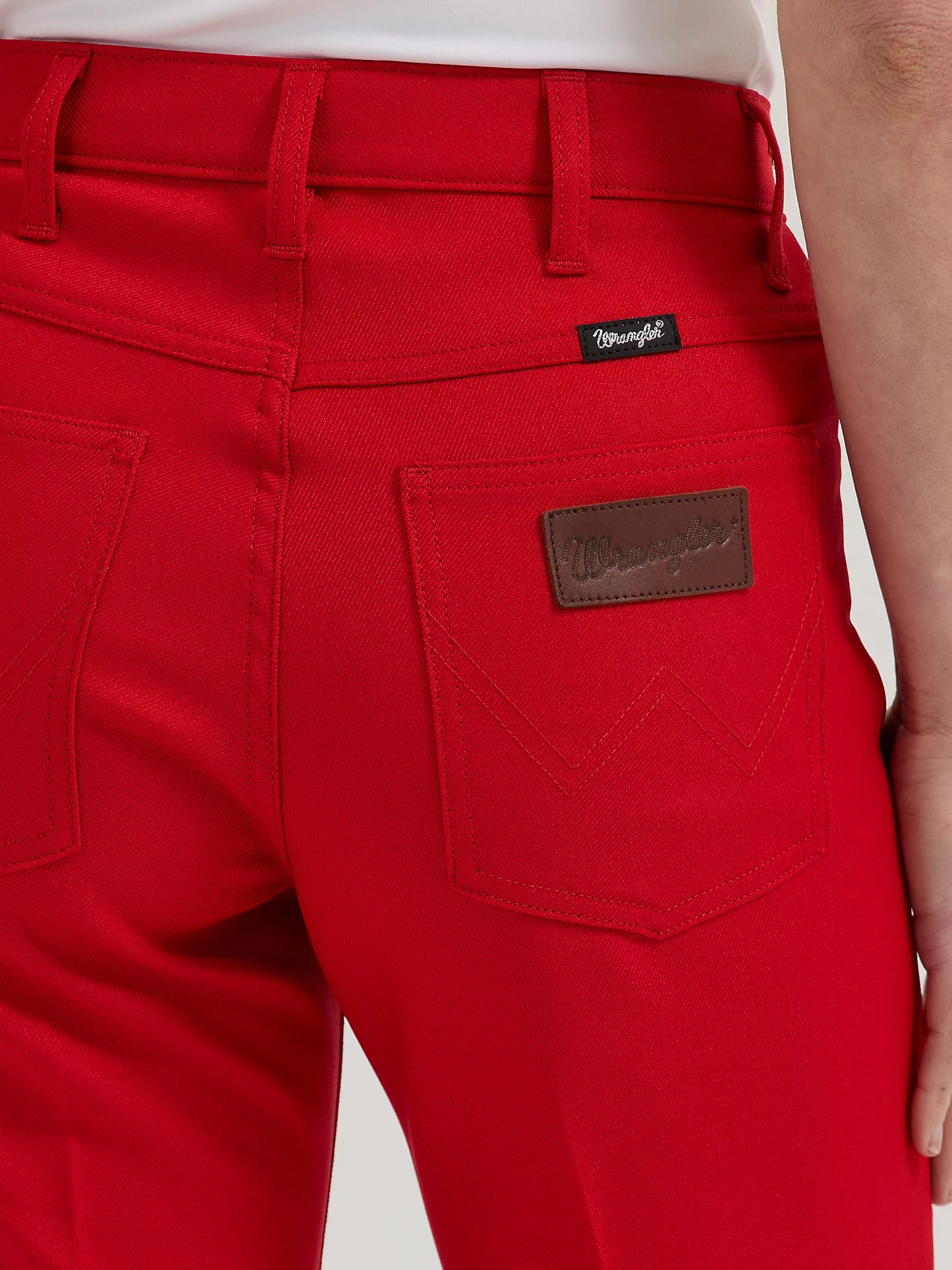 Wrangler Wrancher Joy Red High Rise Pant