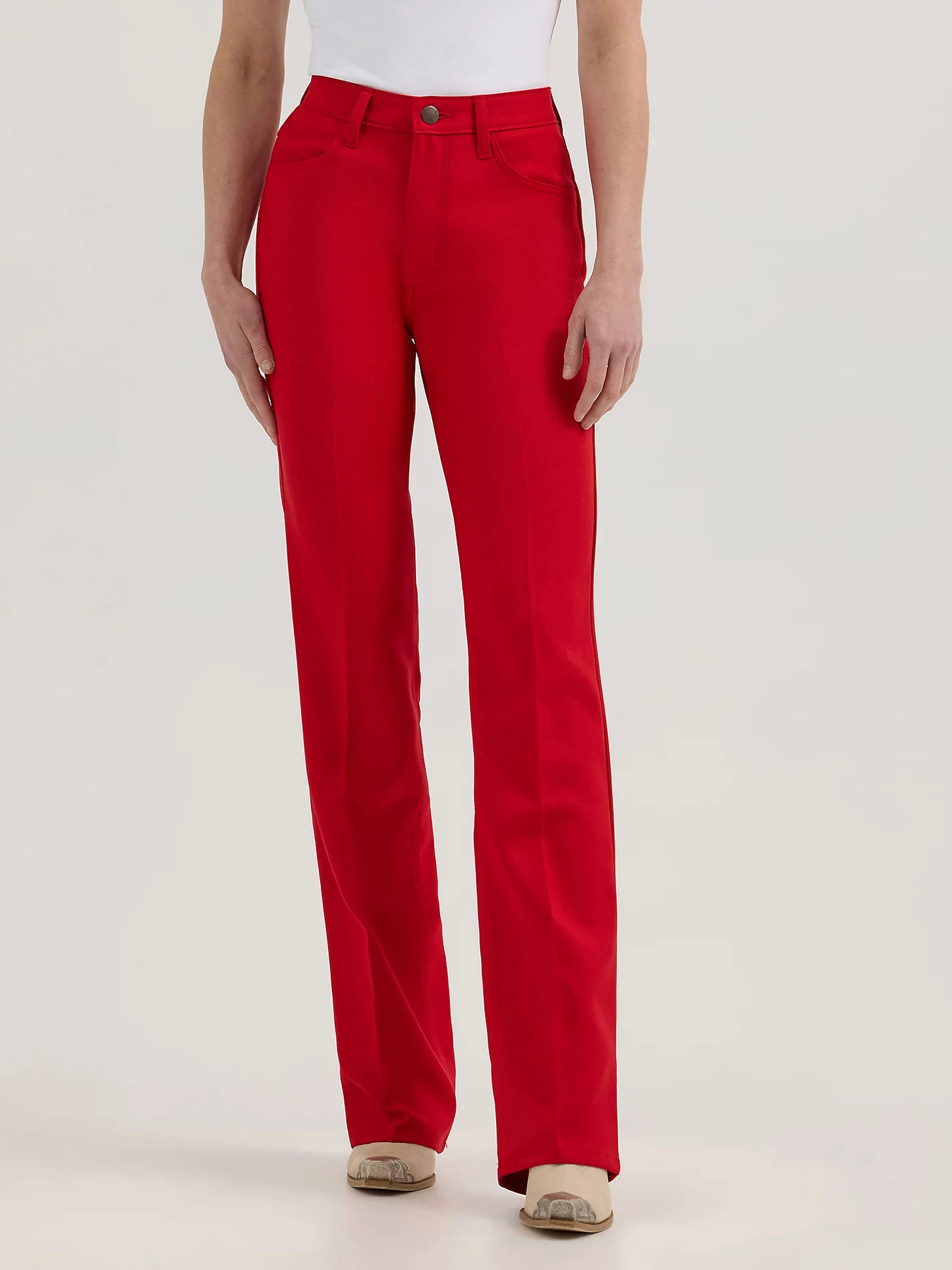 Wrangler Wrancher Joy Red High Rise Pant