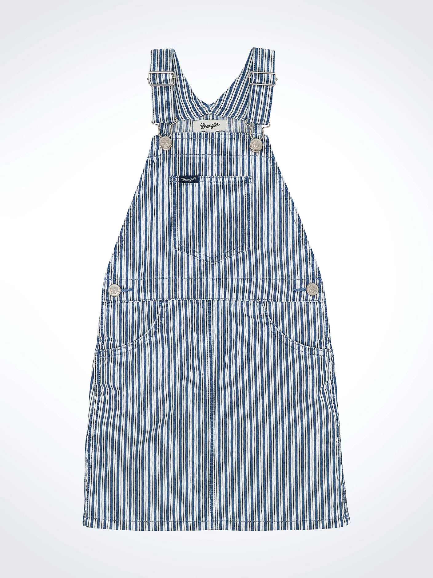 Wrangler Girl's Blue Striped Skirtall