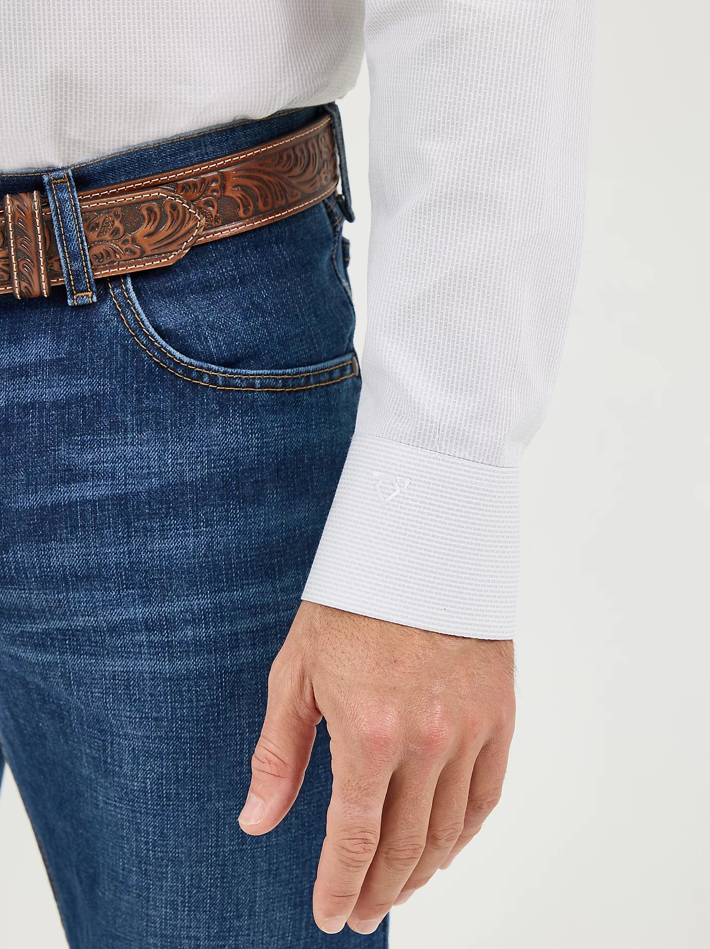 Wrangler Cody Johnson Ceramic Print One Pocket Button Down Shirt