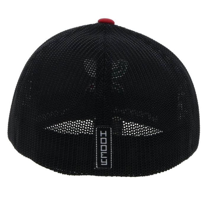 HOOEY "BOQUILLAS" RED/BLACK FLEXFIT HAT
