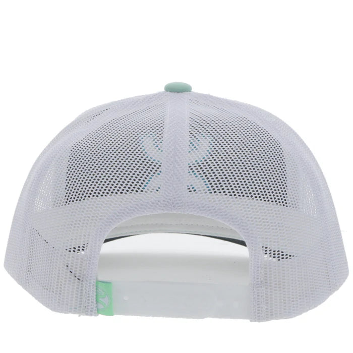 HOOEY "STERLING" MINT/WHITE HAT