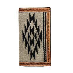 NATURAL TAN AZTEC RODEO WALLET