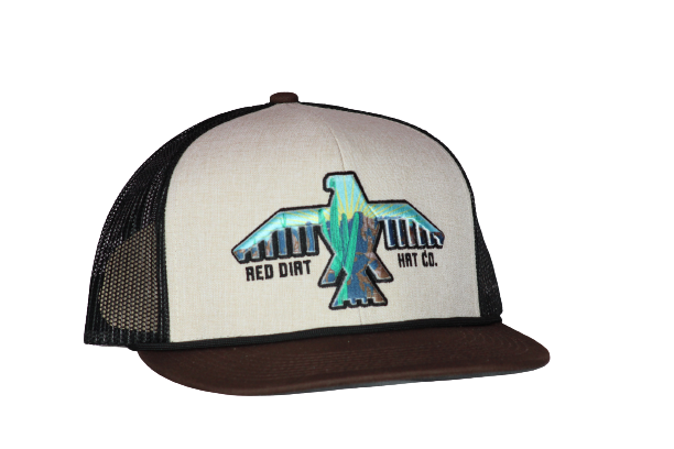 RED DIRT EL REY HEATHER TAN/BLACK/BROWN HAT