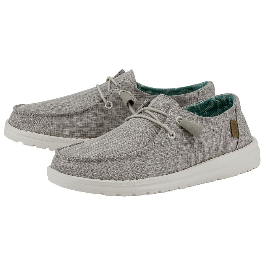 WENDY CHAMBRAY BEIGE HEYDUDE