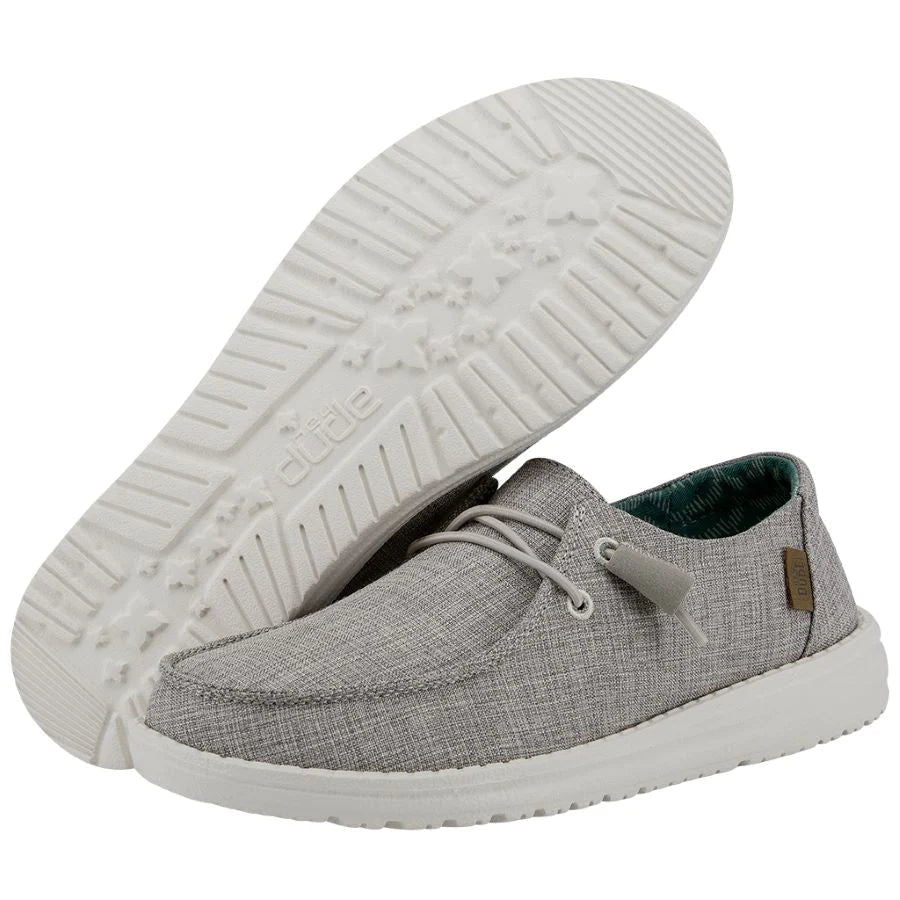 WENDY CHAMBRAY BEIGE HEYDUDE