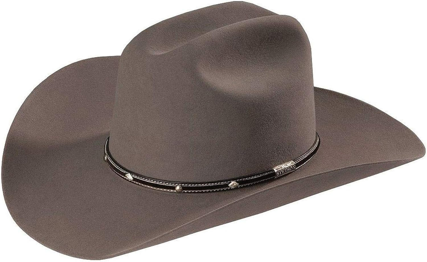 Stetson Angus 6X Granite Grey Felt Cowboy Hat