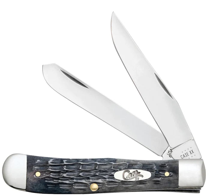 Case Pocket Worn Crandall Jig Gray Bone Trapper