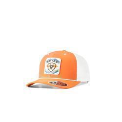 Ariat Orange Southwest Patch Cap