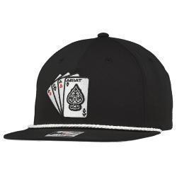 Ariat Embroidered Ace Playing Cards Cap