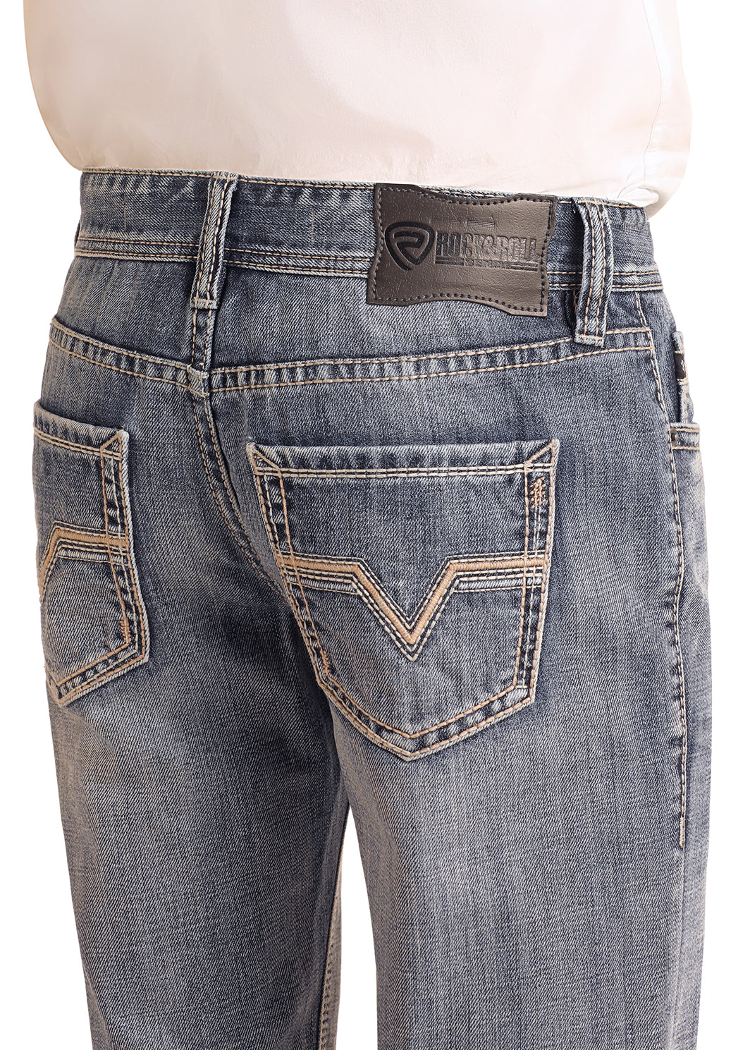 Rock & Roll Denim Pistol Boot Cut Jean