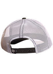 ROCK & ROLL DENIM BLACK TRUCKER HAT