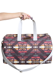 AZTEC PRINT DUFFLE BAG