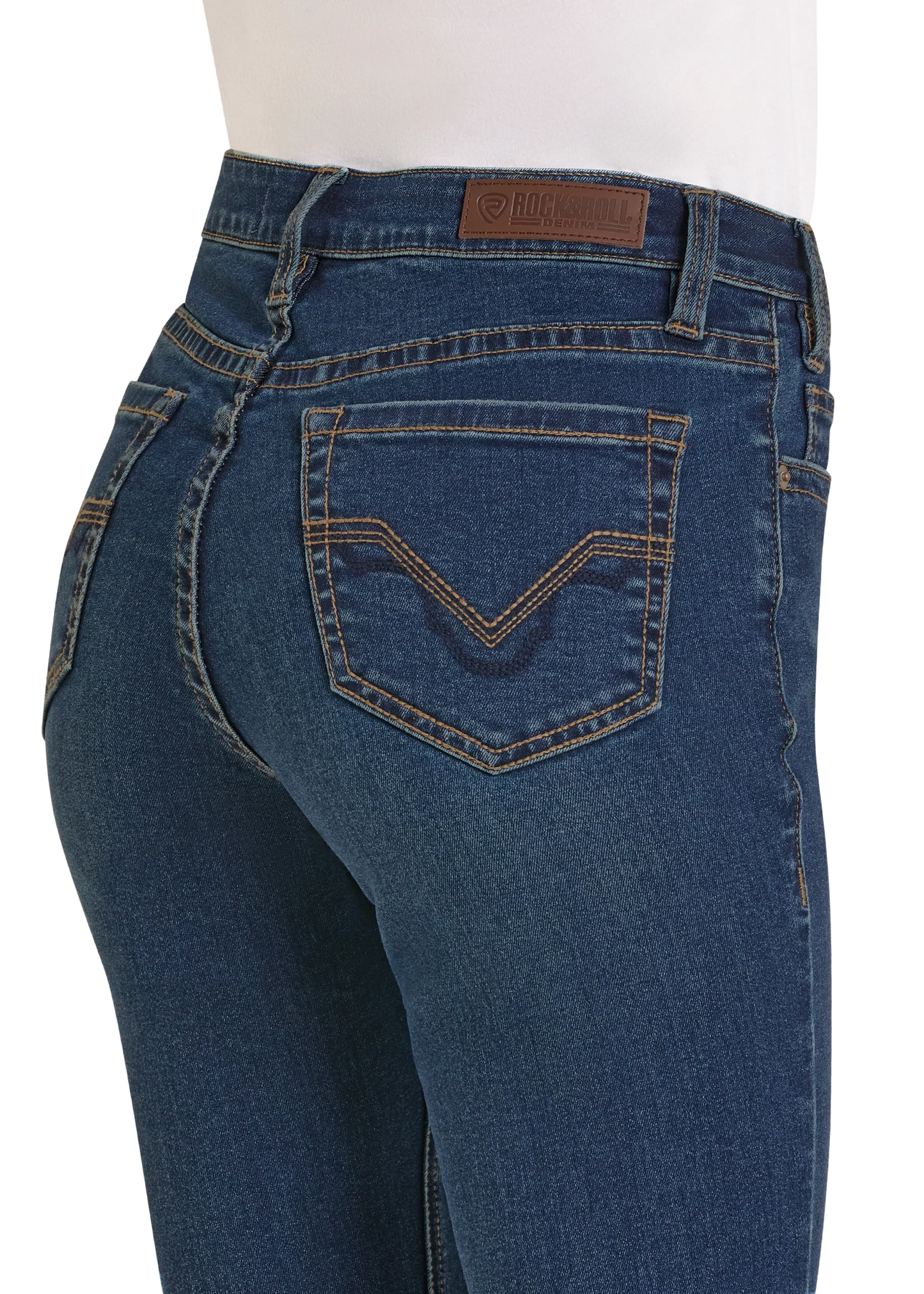 Rock & Roll Denim Women's Bootcut Sculpted Jeans