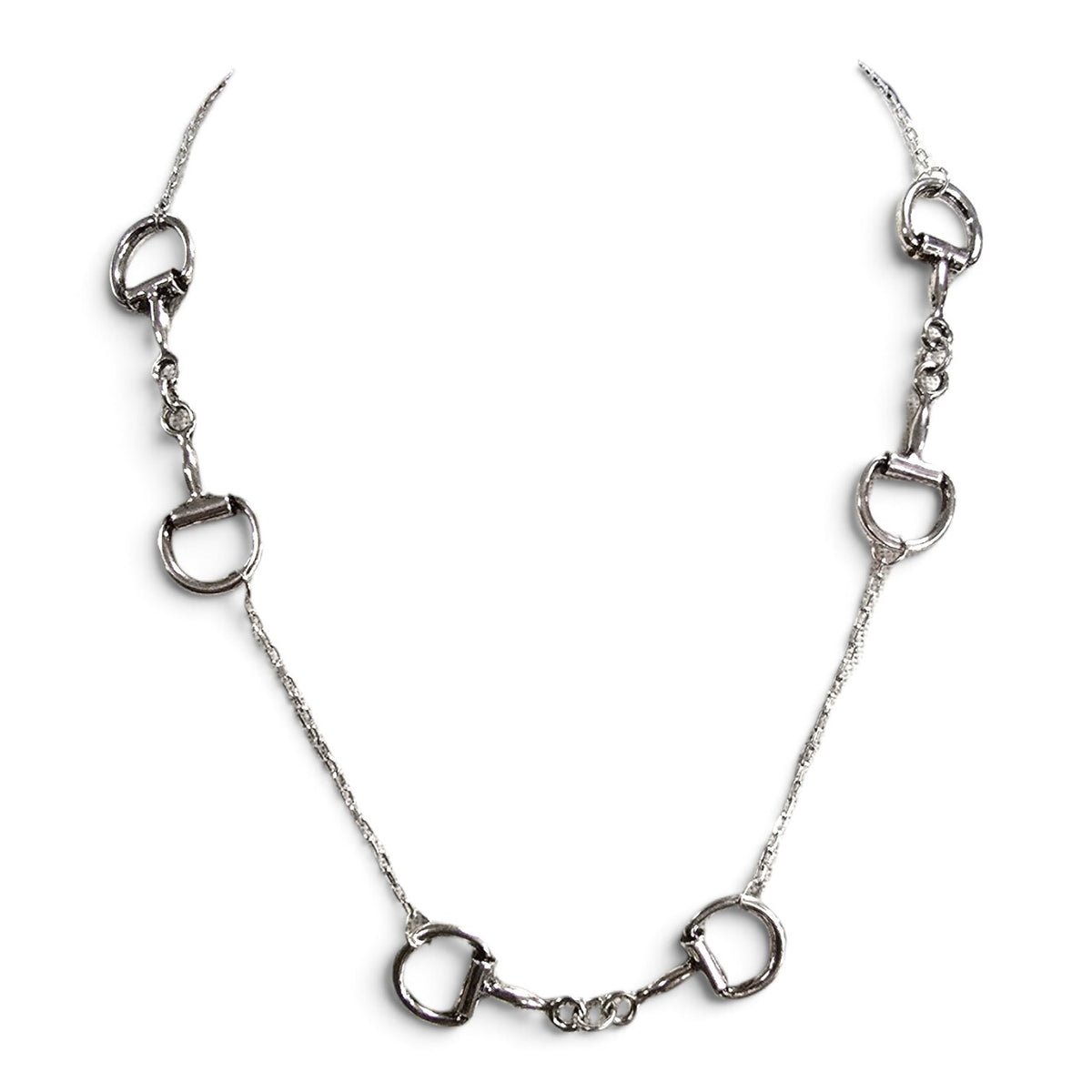 Silver Bit Chain Necklace