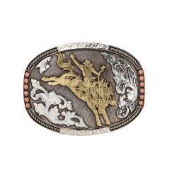 Crumrine Saddle Bronc Oval Buckle