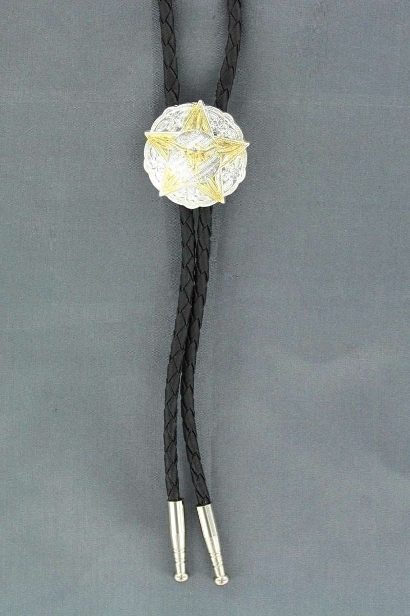 Double S Adult Bolo Longhorn Star