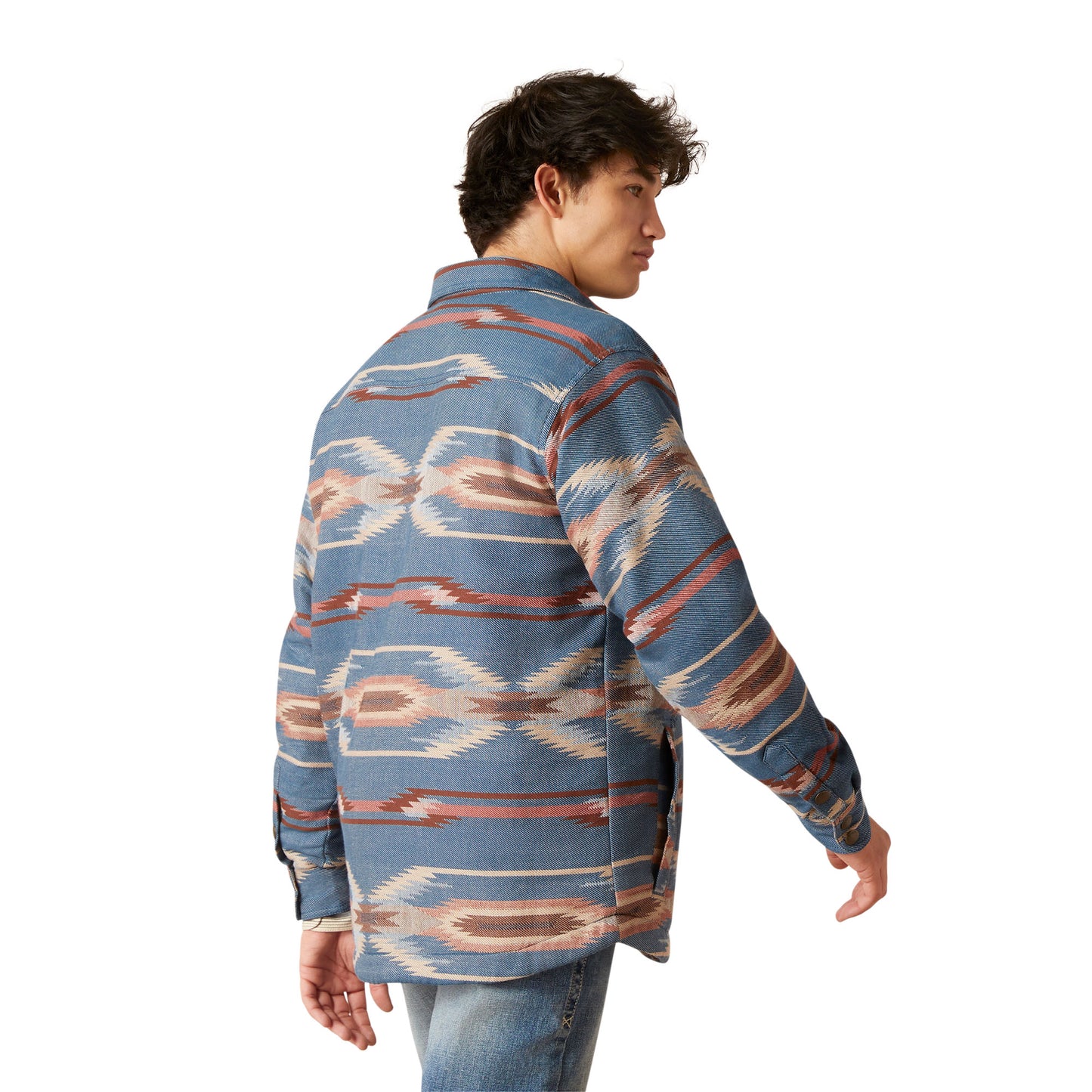 ARIAT SAILOR BLUE RETRO CHIMAYO SHIRT JACKET