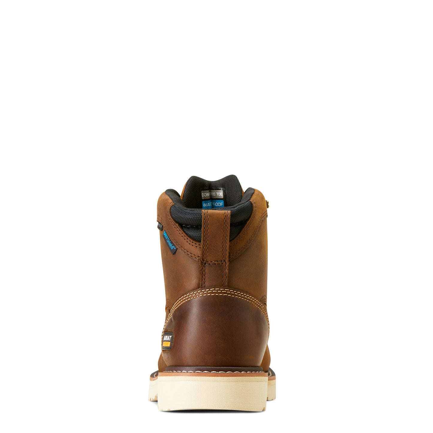 Ariat Rebar Lift 6" Waterproof Composite Toe Distressed Brown Work Boot