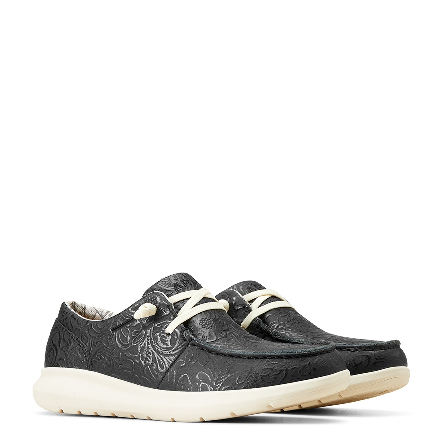 Ariat Black Floral Emboss Hilo