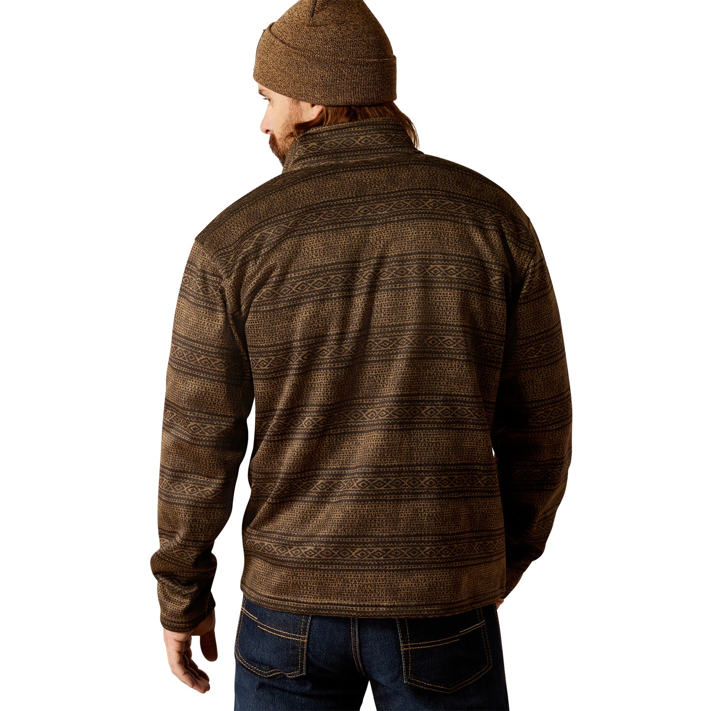 ARIAT WESLEY BROWN SOUTHWEST SERAPE PULLOVER