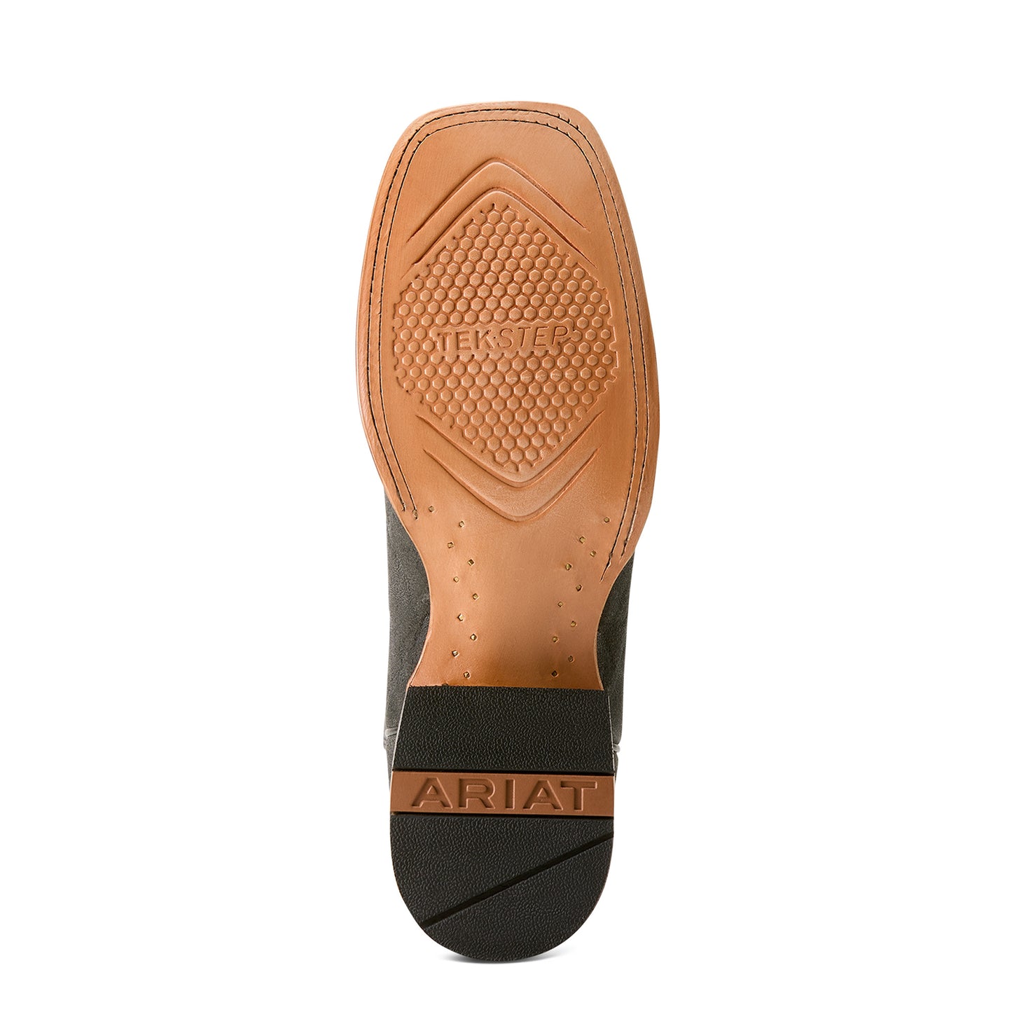 ARIAT WILEY BLACK ELEPHANT ROUGHOUT PRINT COWBOY BOOT