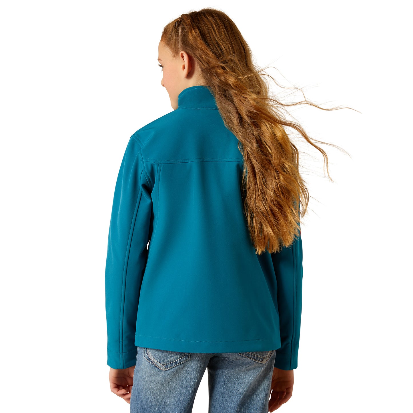 ARIAT NEW TEAM OCEAN DEPTHS|RETRO RANCH PRINT SOFTSHELL JACKET