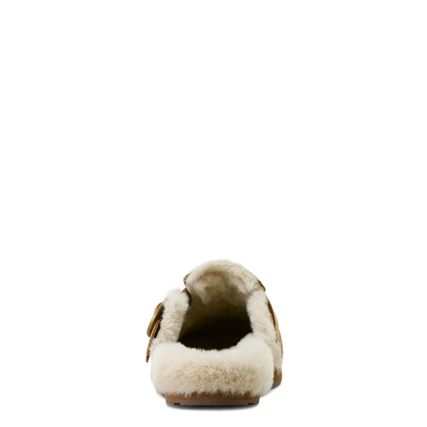Ariat Ranch Brown Suede Country Sherpa Mule
