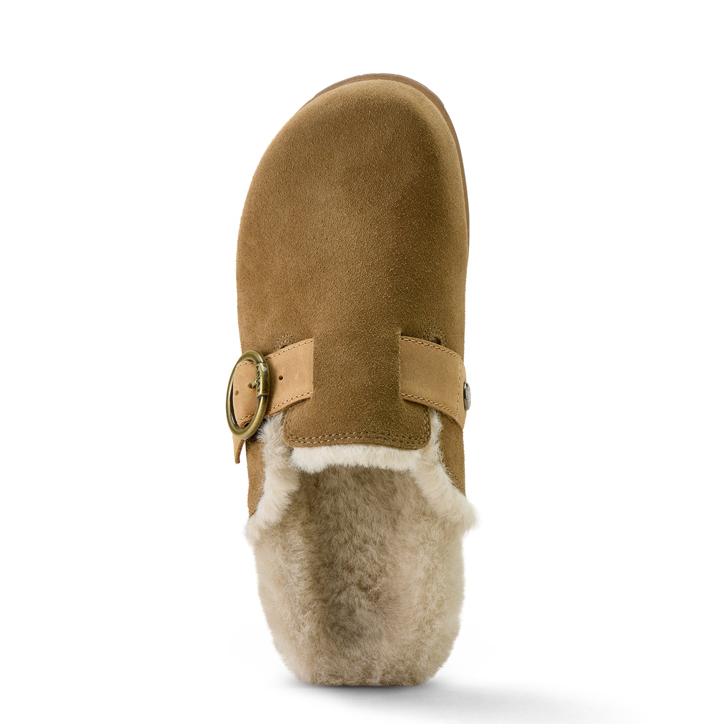 Ariat Ranch Brown Suede Country Sherpa Mule