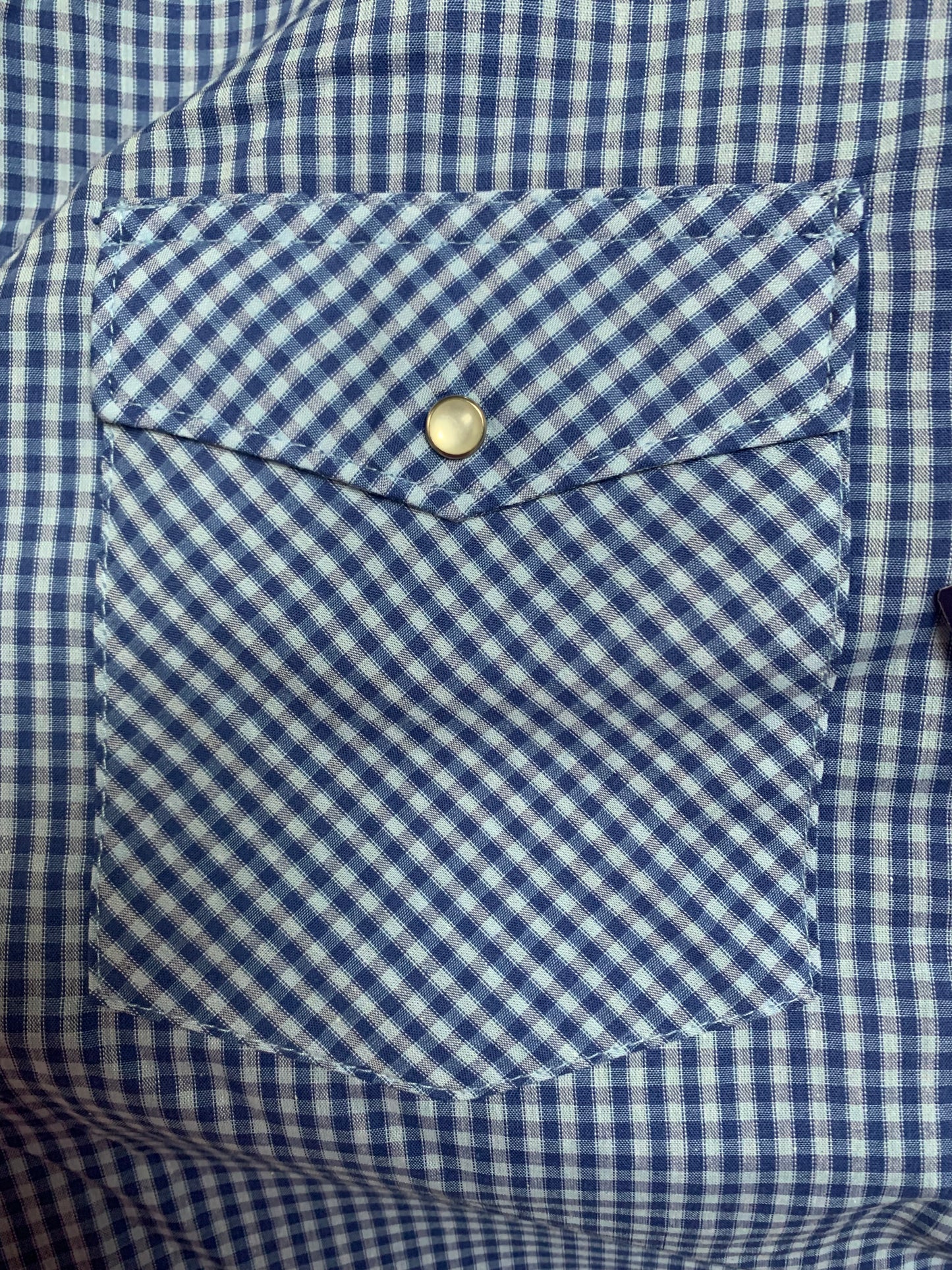 WRANGLER WASH N WEAR SNAP SHIRT