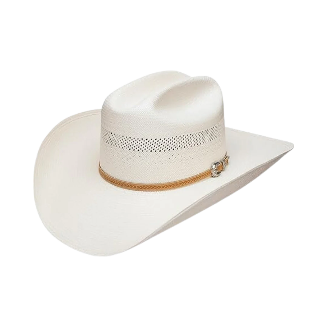 STETSON 10X ARAPAHO WHITE ALL AROUND VENT HAT