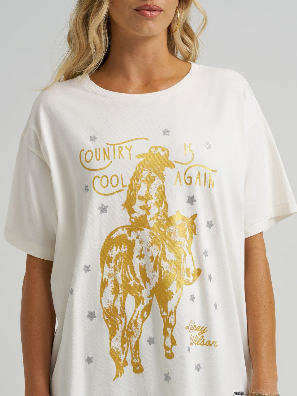 Wrangler X Lainey Wilson Country Is Cool Again Oversized Tee
