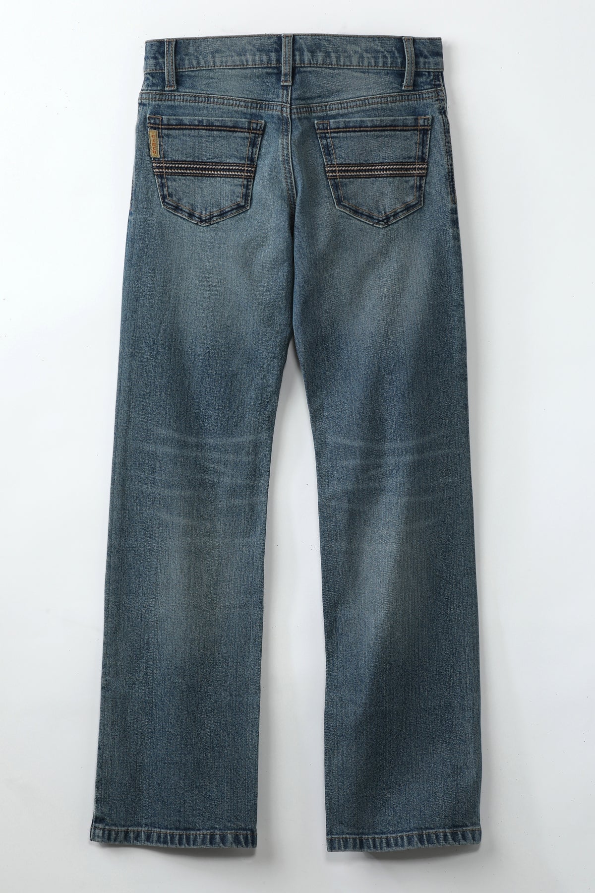 Cinch Boys' Mid Rise Relaxed Fit Boot Cut Jeans