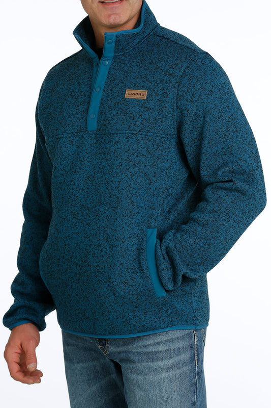 CINCH TEAL PULLOVER SWEATER