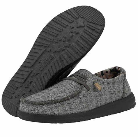 HEYDUDE WENDY WOVEN CINDER
