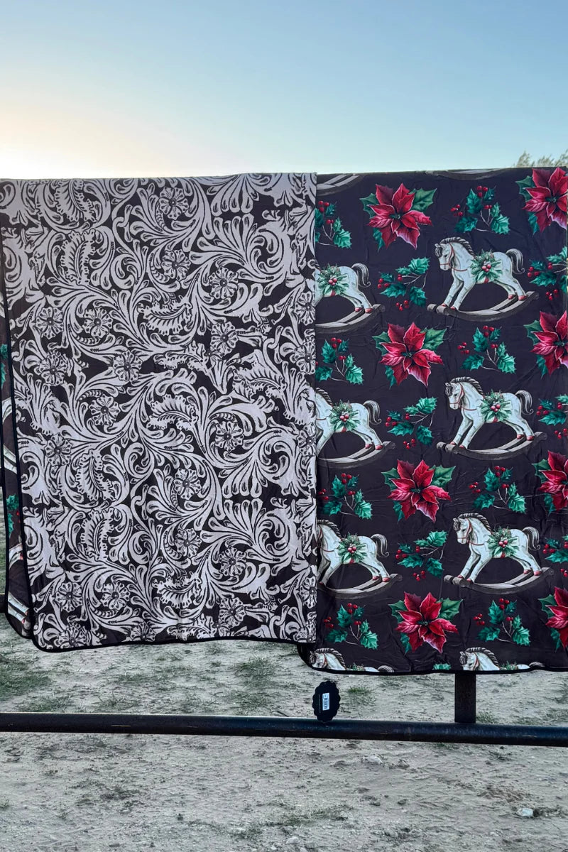 Rockin' Around the Ranch Blanket