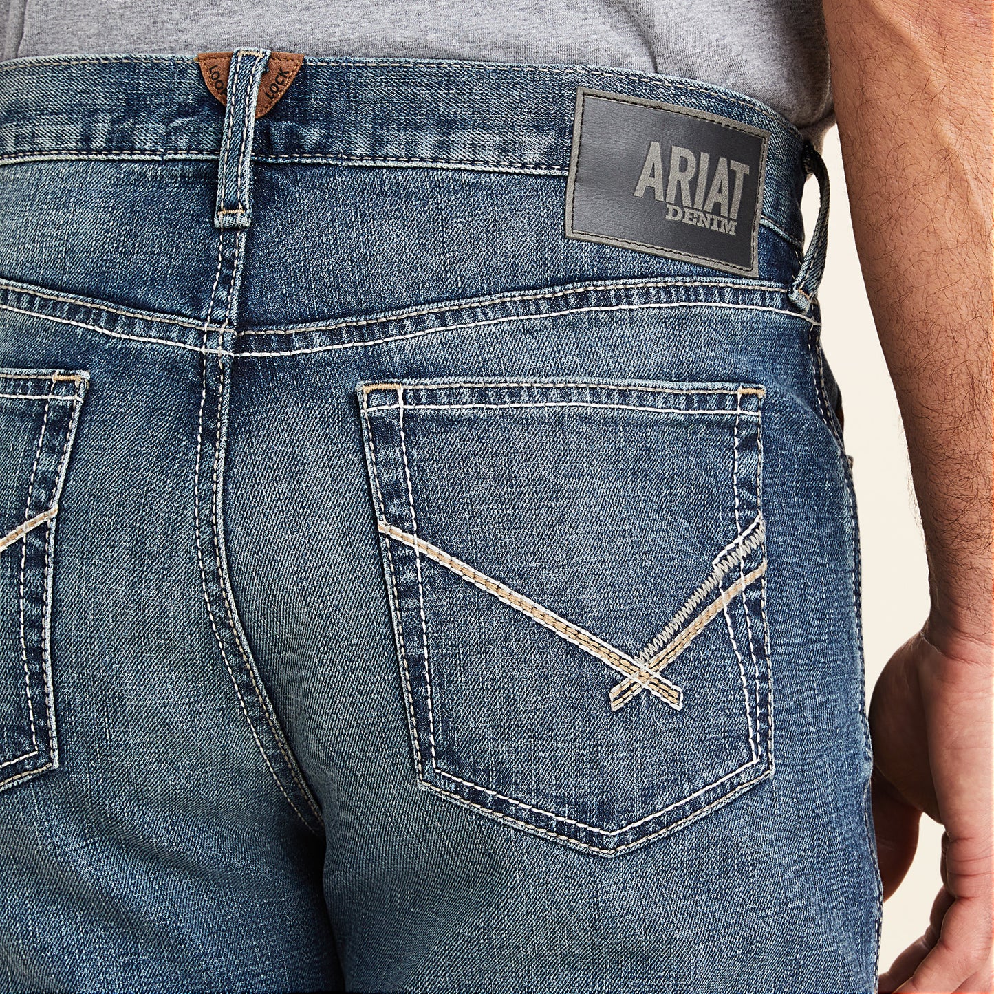 ARIAT MEN'S BRIGHTON M2 LARSON BOOT CUT JEAN