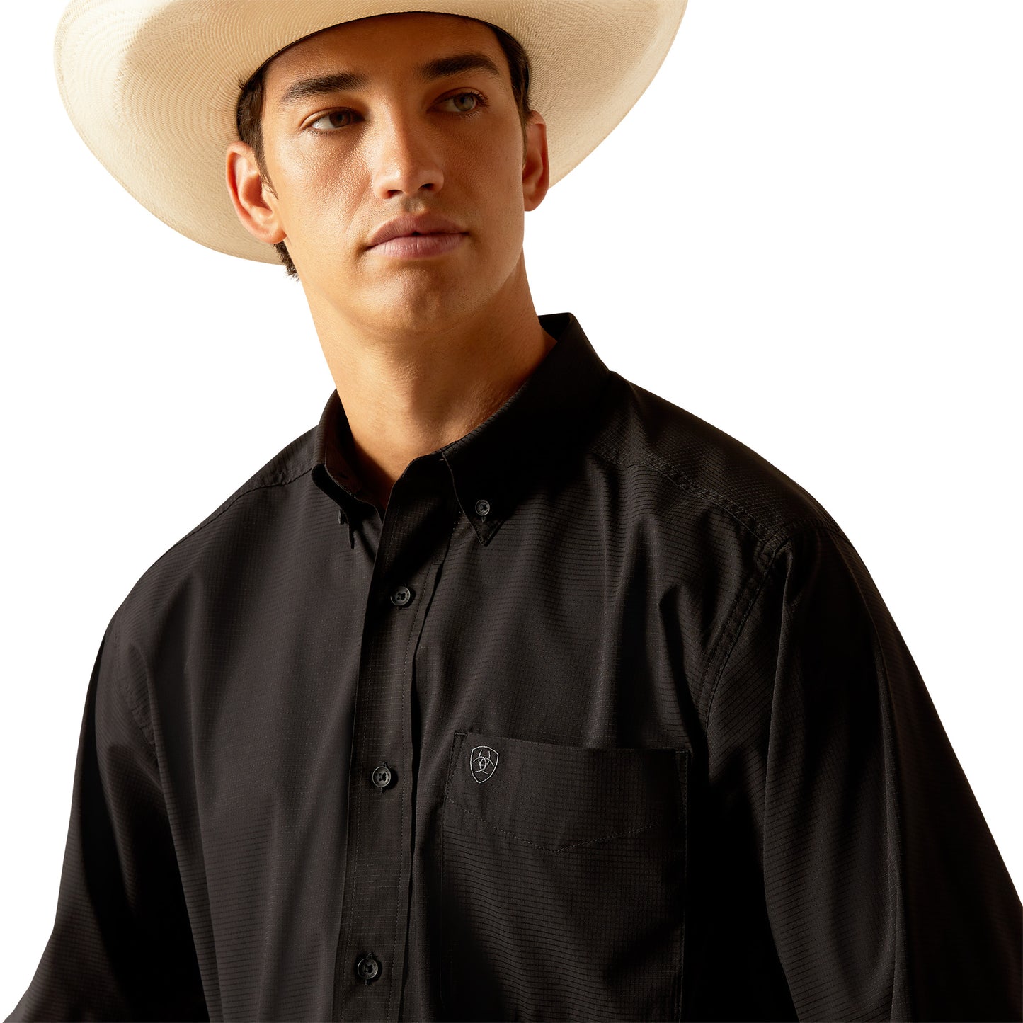 Ariat 360 Airflow Black Classic Fit Shirt