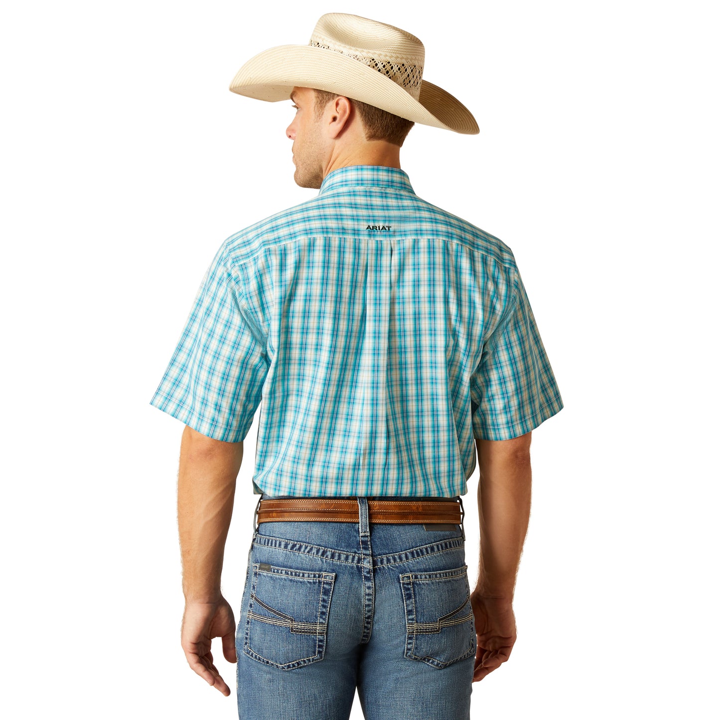 Ariat Wrinkle Free Kyle Blue Classic Fit Shirt