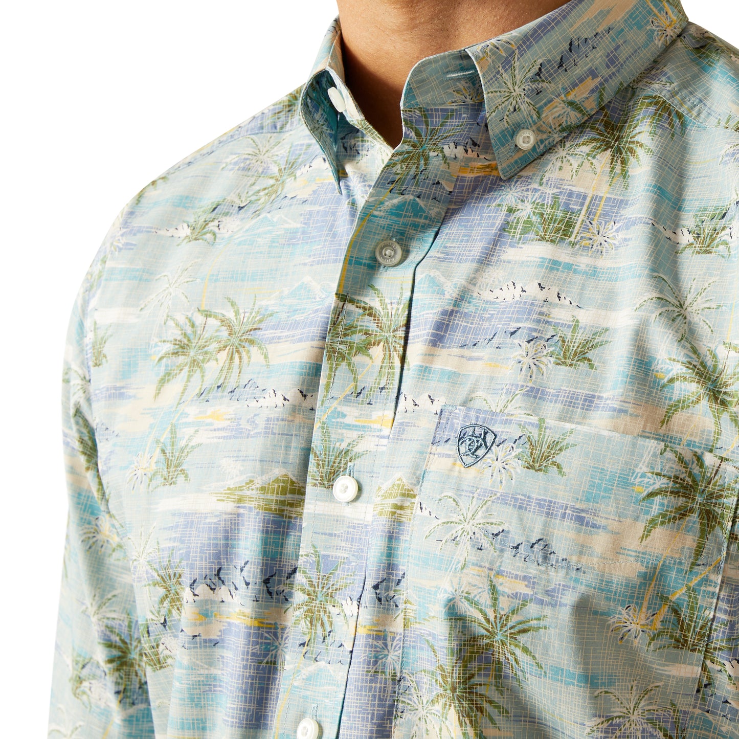 Ariat Blue Heaven Edwind Classic Fit Shirt