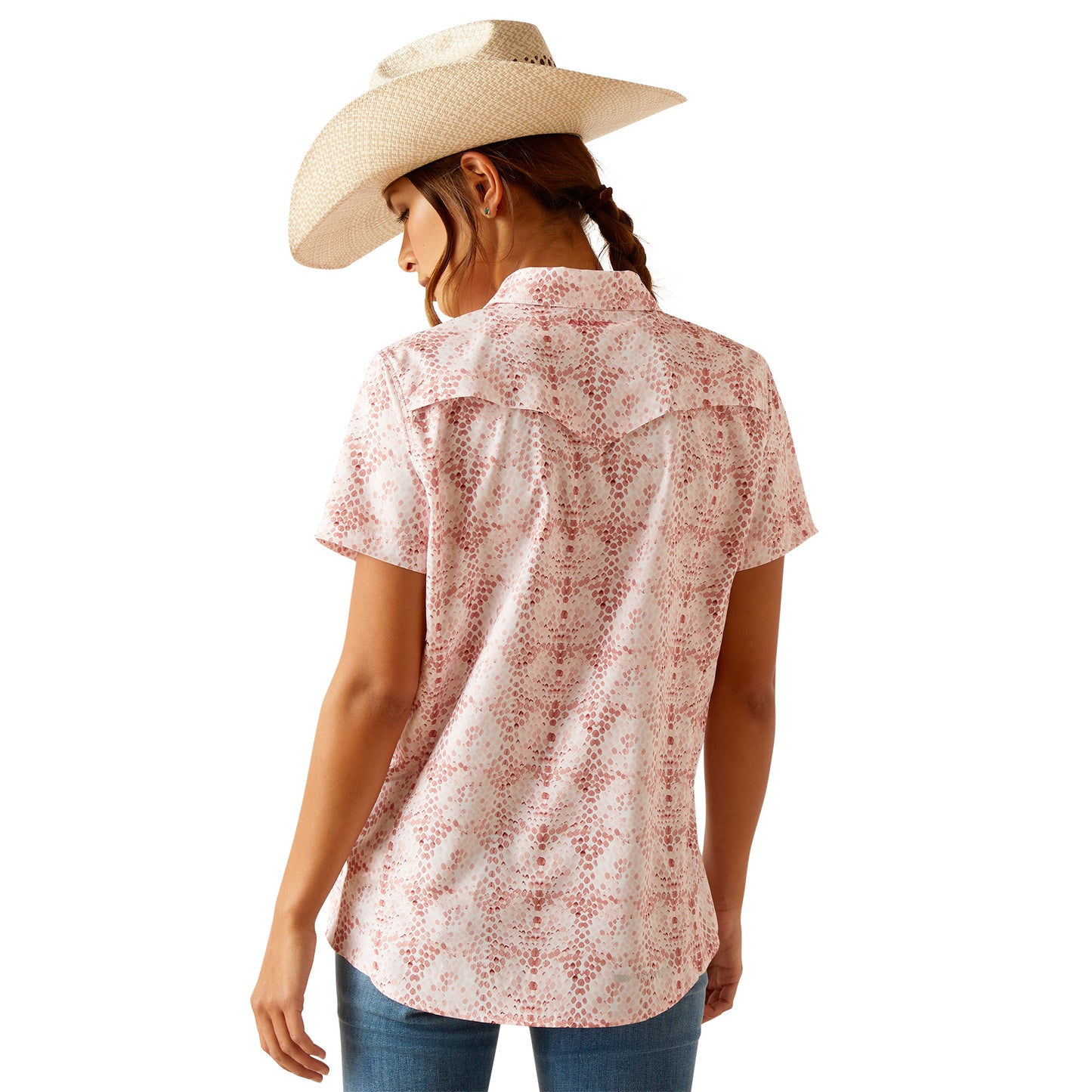 ARIAT BRUSH STROKE PRINT VENTTEK SHIRT