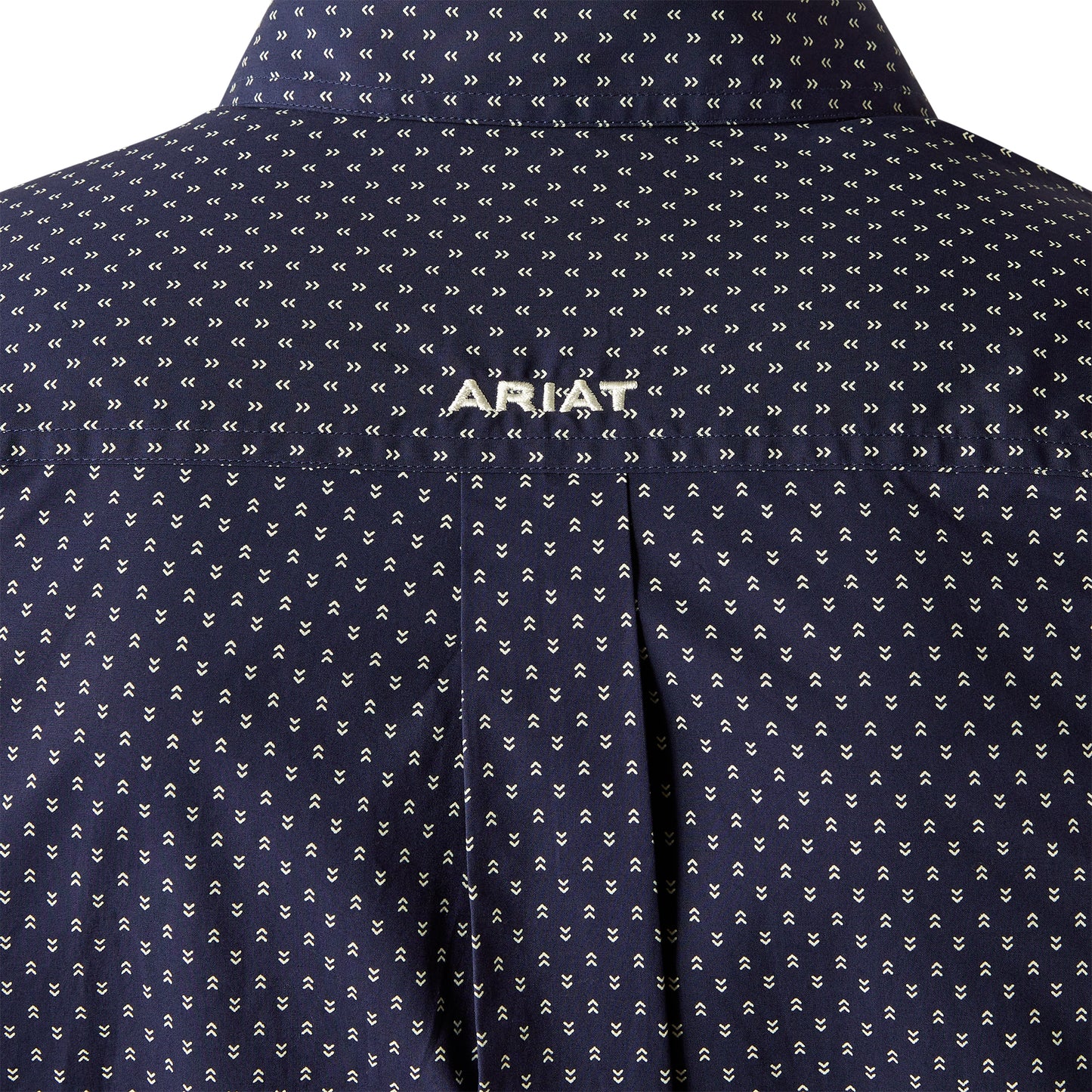 Ariat Carmine Navy Classic Fit Long Sleeve Shirt